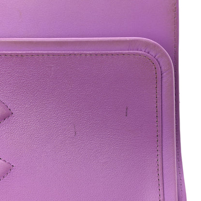 Chanel Patent Quilted Medium Double Flap Light Purple 11 of 11
