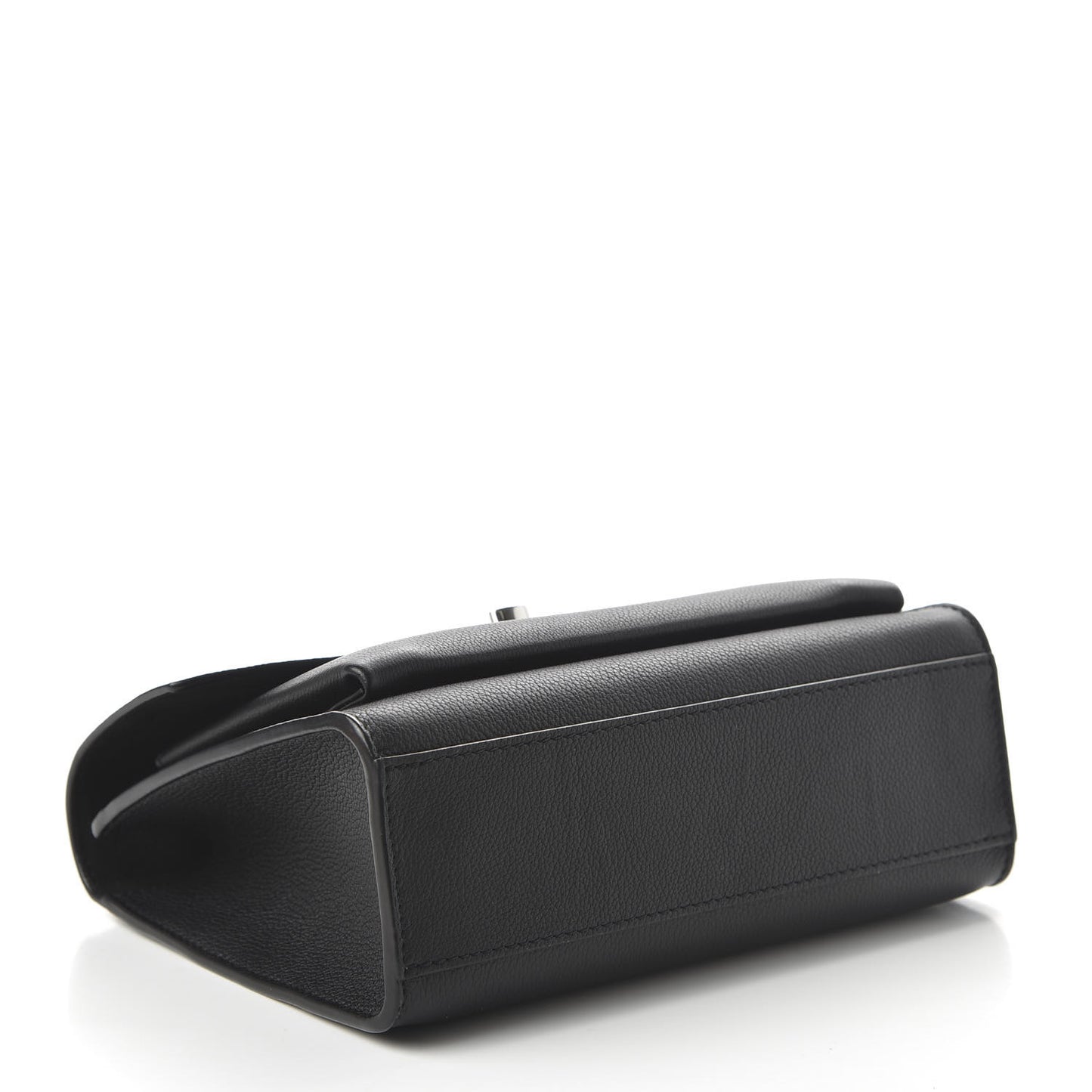 Soft Calfskin My Lockme Chain Bag BB Black