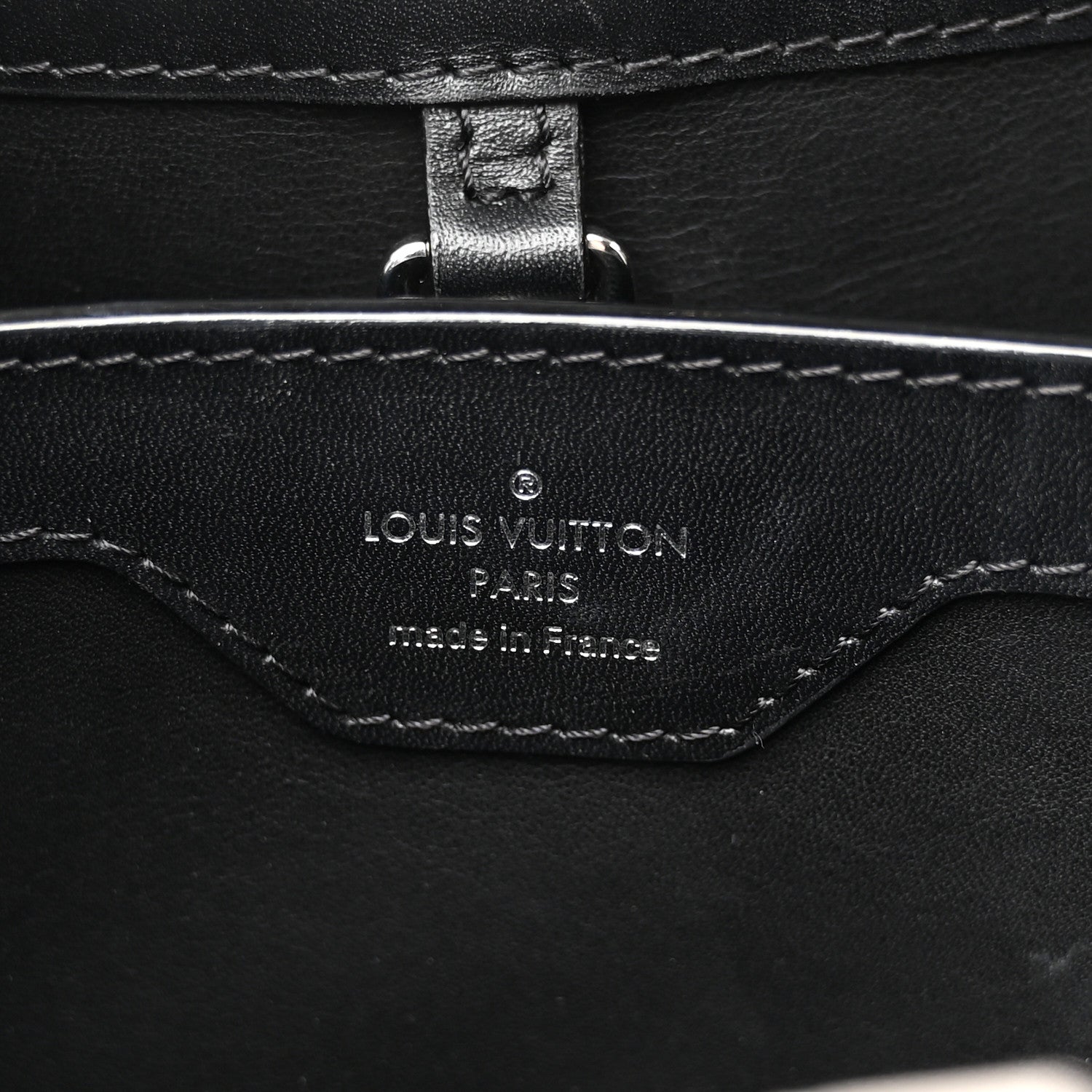 Louis Vuitton Calfskin Sequin Capucines BB Night Fever 6 of 15