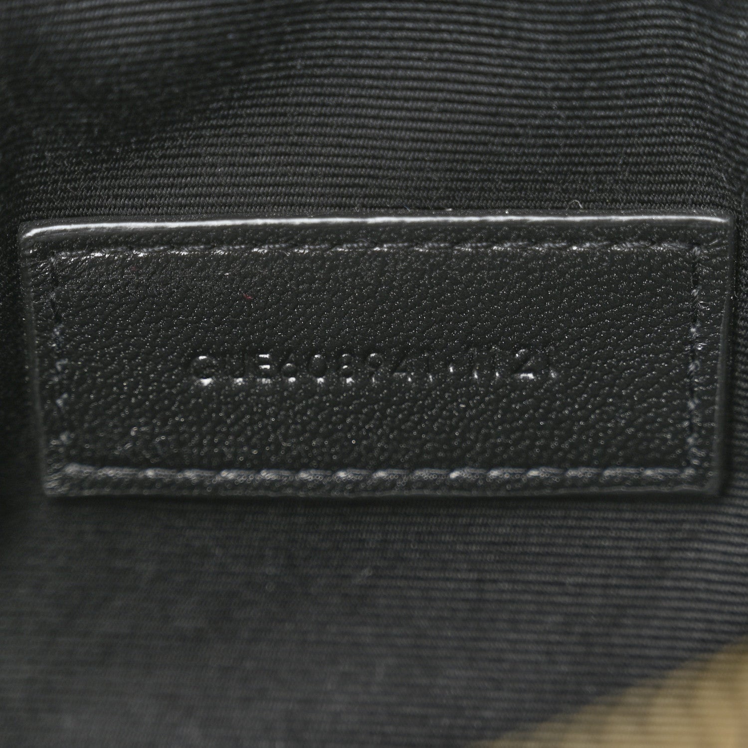 Saint Laurent Grained Lambskin Quilted Mini Becky Double Zip Bag Taupe 9 of 13
