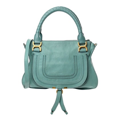Chloe Calfskin Medium Marcie Satchel Fresh Mint 1 of 18