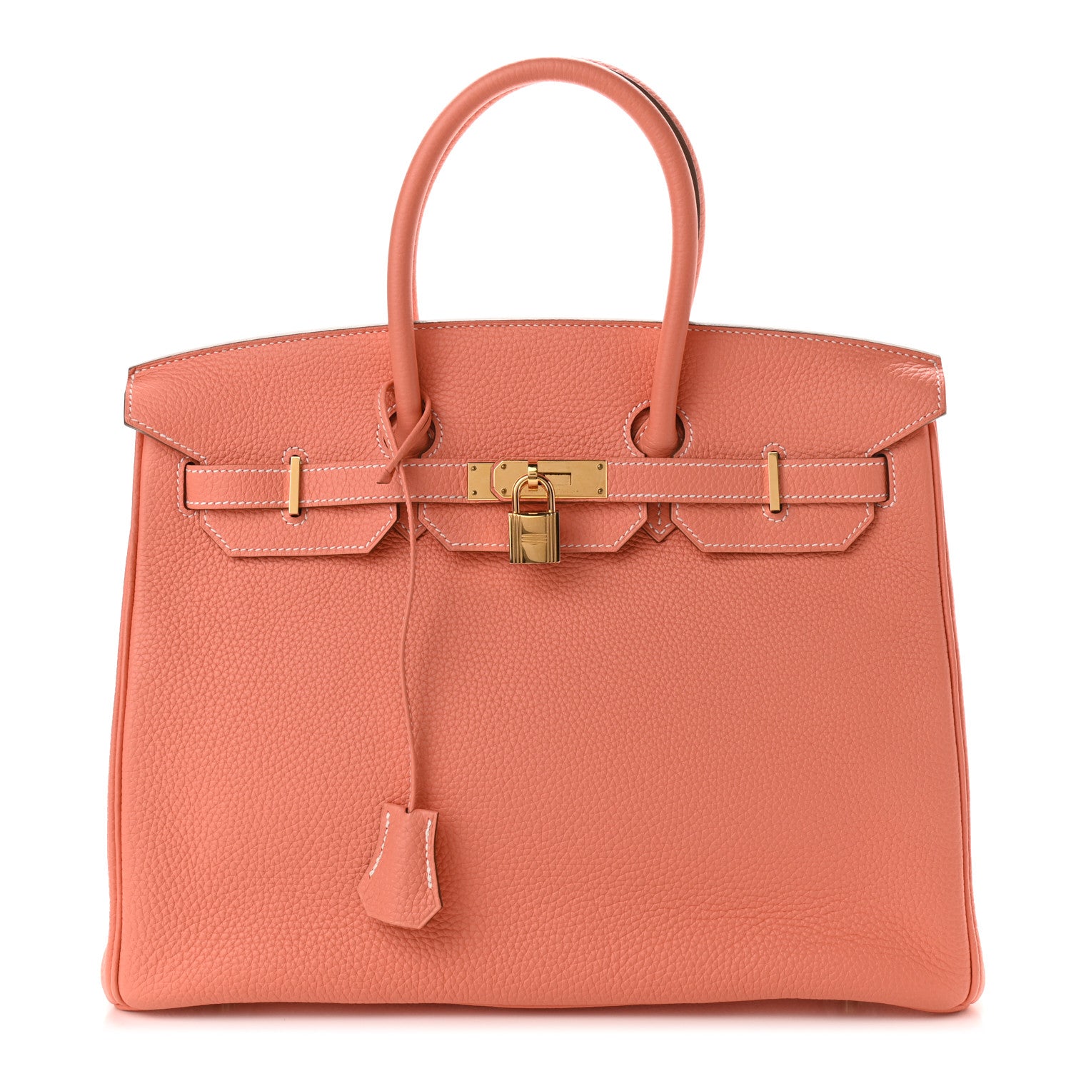 Hermes Taurillon Clemence Birkin 35 Crevette 1 of 14