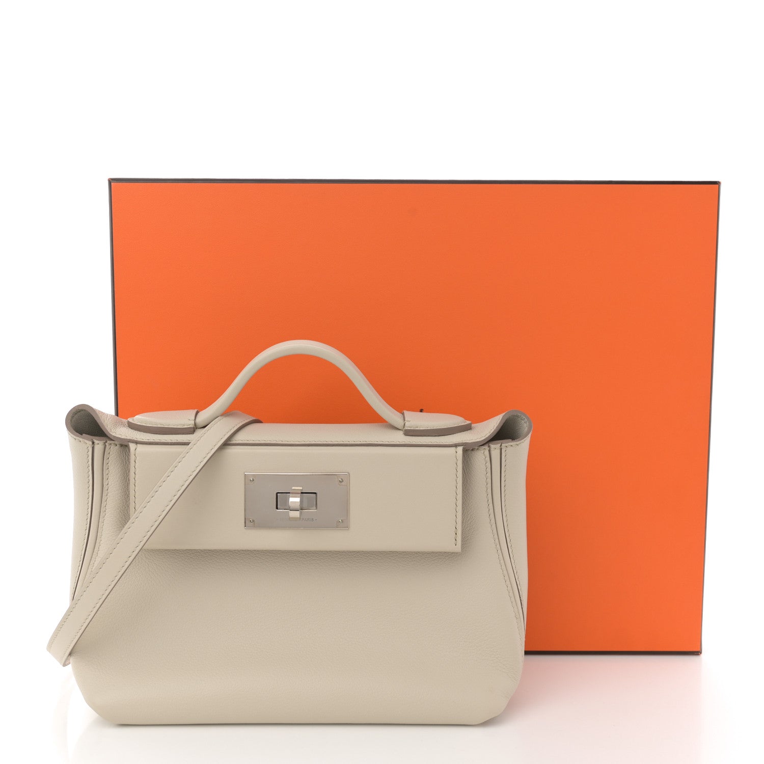Hermes Evercolor Swift 24/24 21 Beton 1650813 – FASHIONPHILE