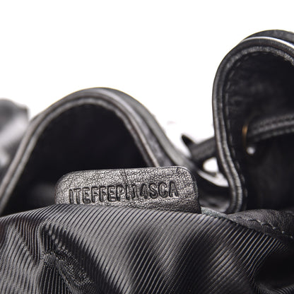 Burberry Calfskin Mason Warrior Studded Hobo Black 8 of 9
