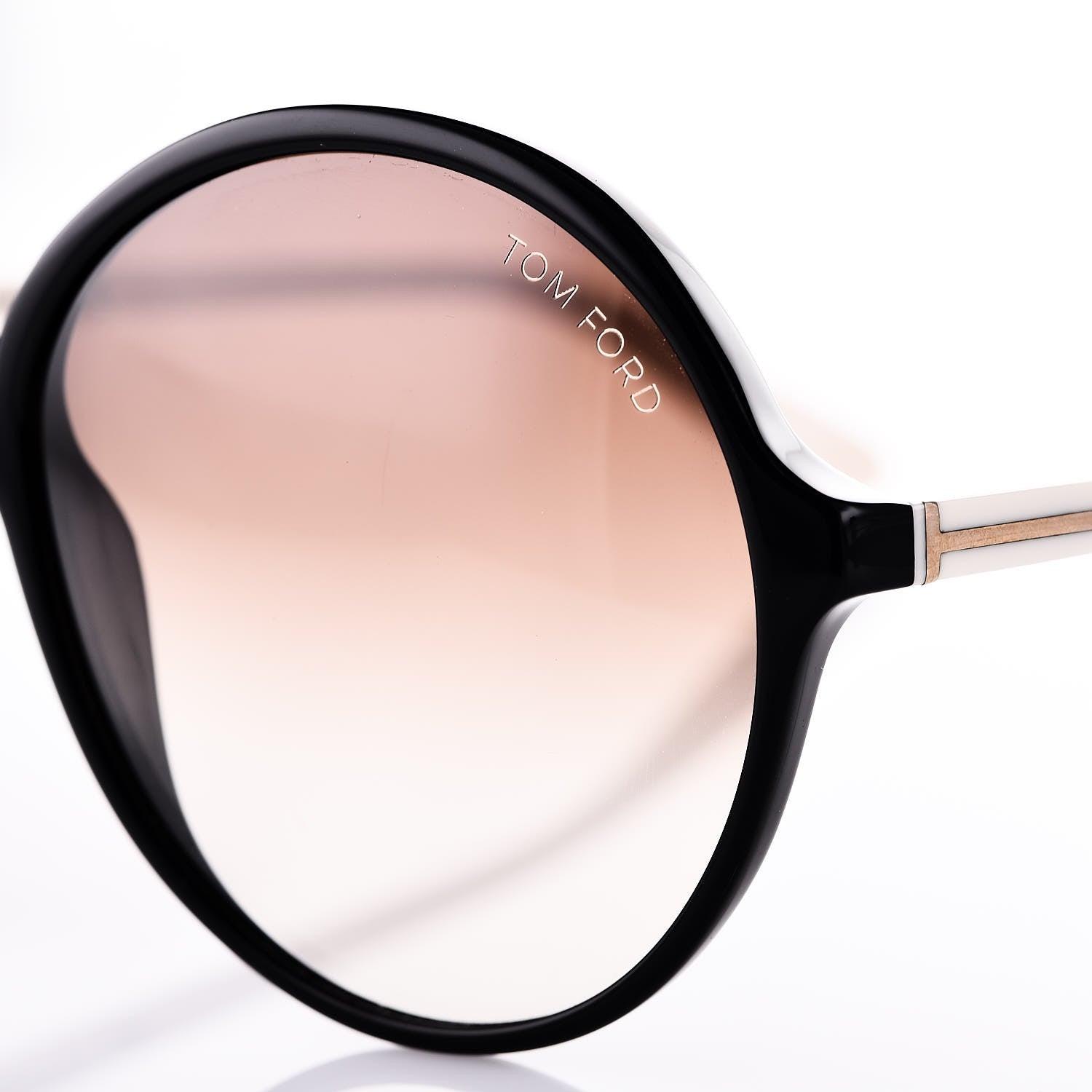 Tom Ford Rhonda Sunglasses TF187 Black White 7 of 8