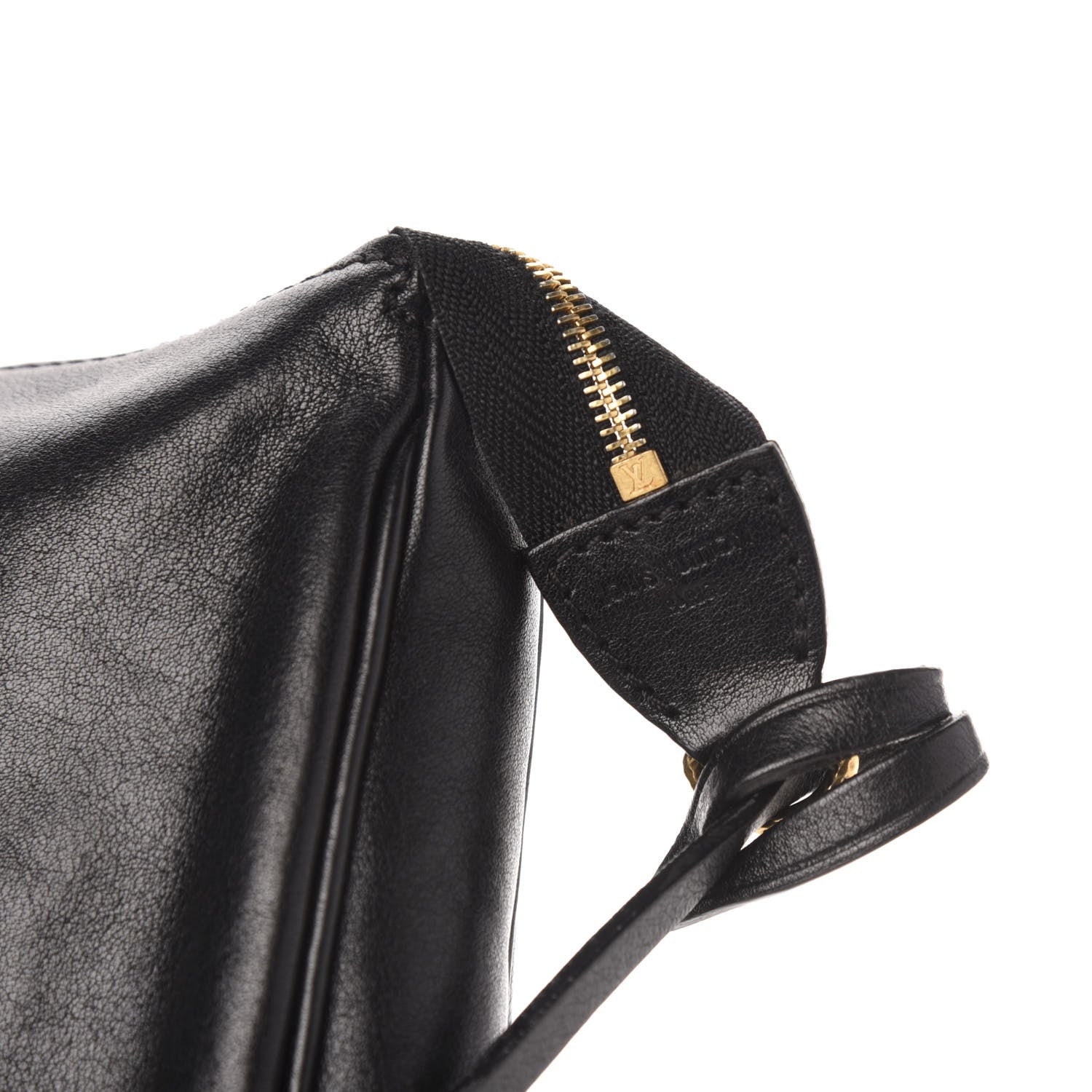 Louis Vuitton Calfskin Pochette Black 12 of 13