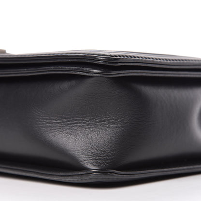 Chanel Lambskin Quilted Large Boy Flap Dark Grey 14 of 14