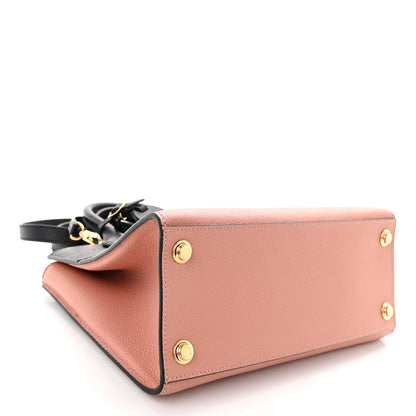 Louis Vuitton Taurillon City Steamer PM Magnolia Pink Black 5 of 9