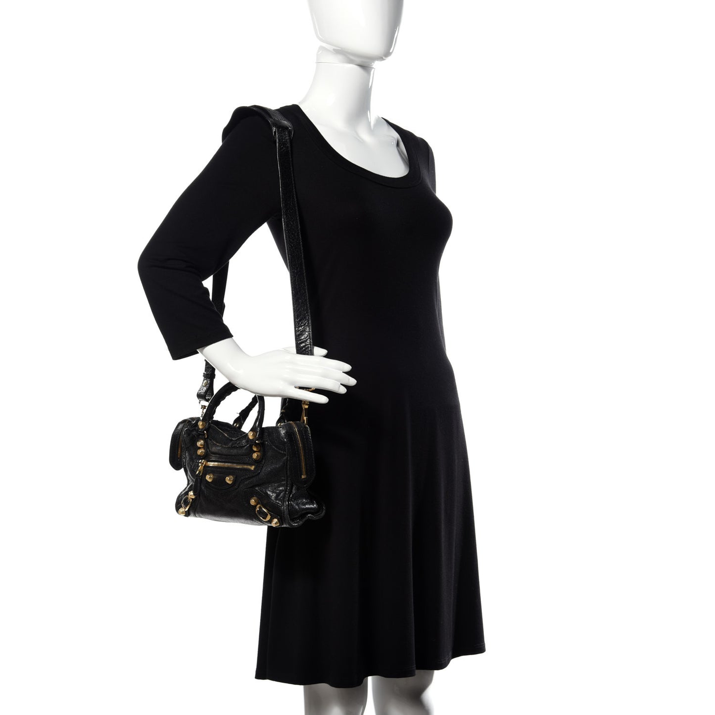 Agneau Giant 21 Gold Hardware City Black