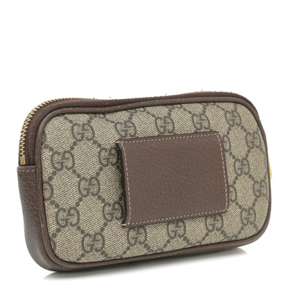 Gucci GG Supreme Monogram Ophidia Belted iPhone Case 85 34 Dark Brown 4 of 14