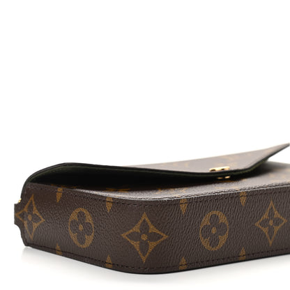 Louis Vuitton Monogram Felicie Strap & Go Kaki 8 of 9