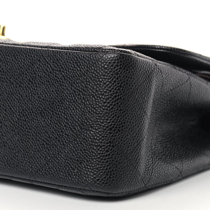 Chanel Caviar Quilted Jumbo Double Flap Black 9 of 9