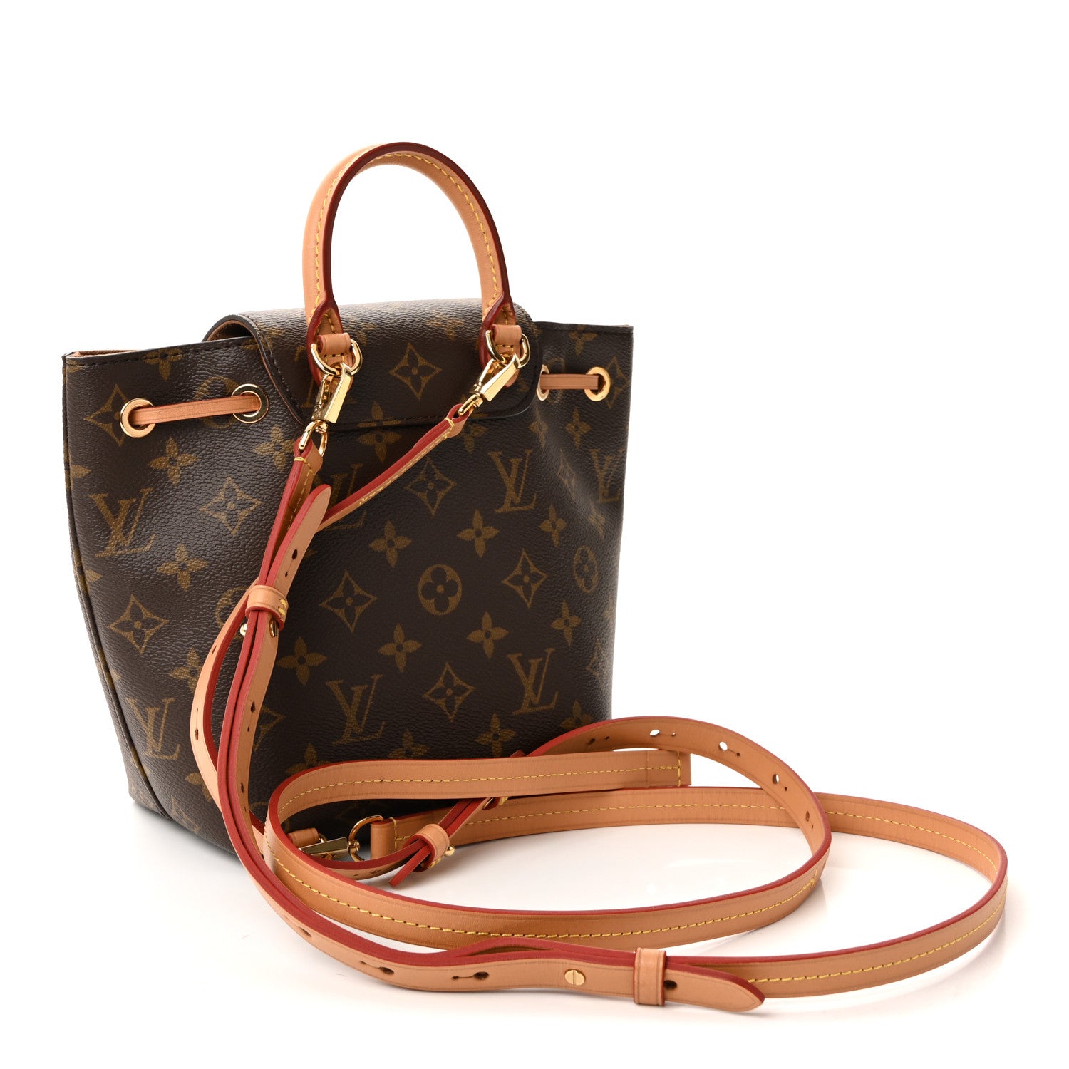 Louis Vuitton Monogram Montsouris BB Backpack Natural 3 of 10