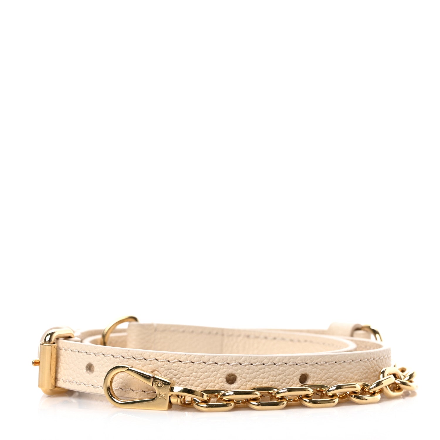 Louis Vuitton Calfskin Speedy Bandouliere 20 Shoulder Strap Creme 1 of 3
