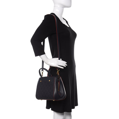 Louis Vuitton Empreinte Montaigne BB Marine Rouge 2 of 10
