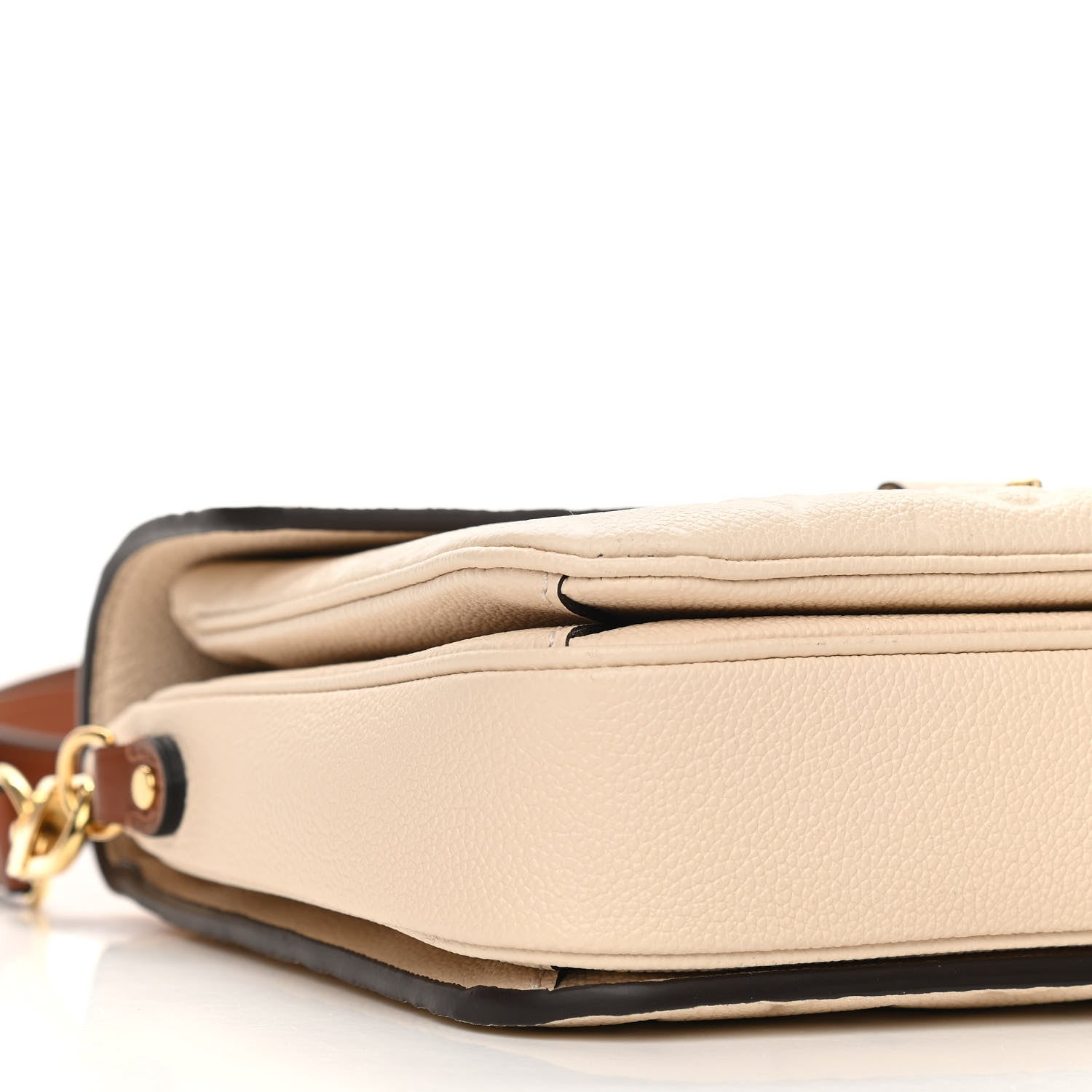 Louis Vuitton Empreinte Braided Pochette Metis Creme Beige Caramel 9 of 10