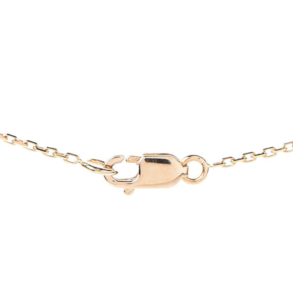 Van Cleef & Arpels 18K Yellow Gold Mother of Pearl Sweet Alhambra Butterfly Pendant Necklace 6 of 9