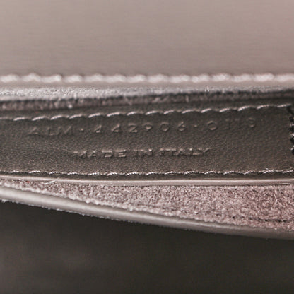 Saint Laurent Calfskin Medium Monogram Sunset Fog 8 of 10
