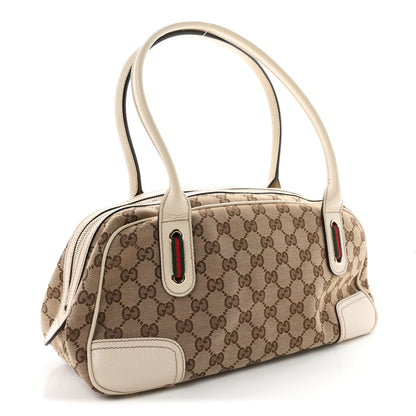 Gucci Monogram Small Princy Satchel Off White 3 of 10