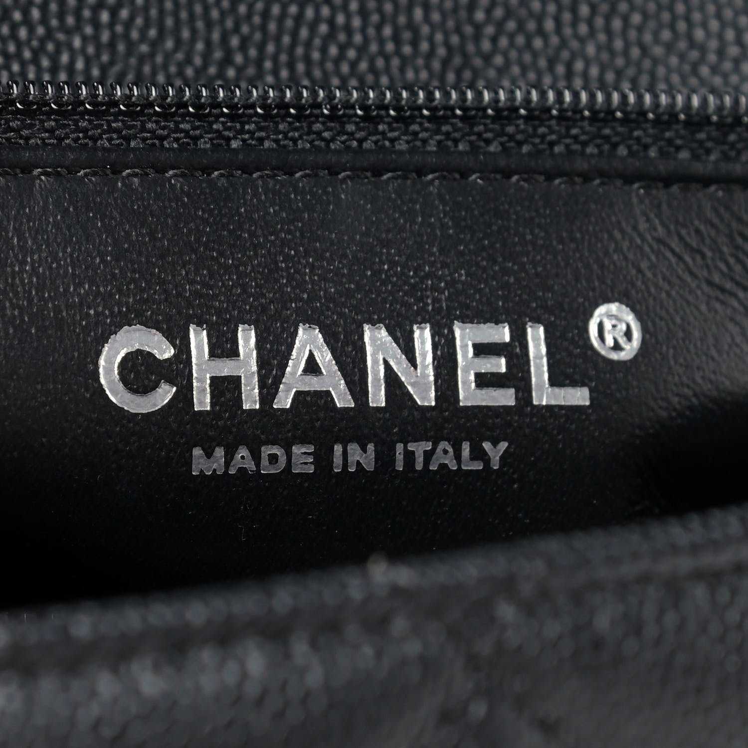Chanel Caviar Lizard Quilted Small Coco Handle Flap Black 6 of 9