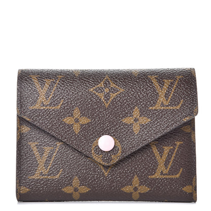 Louis Vuitton Monogram Victorine Wallet Rose Ballerine 1 of 9