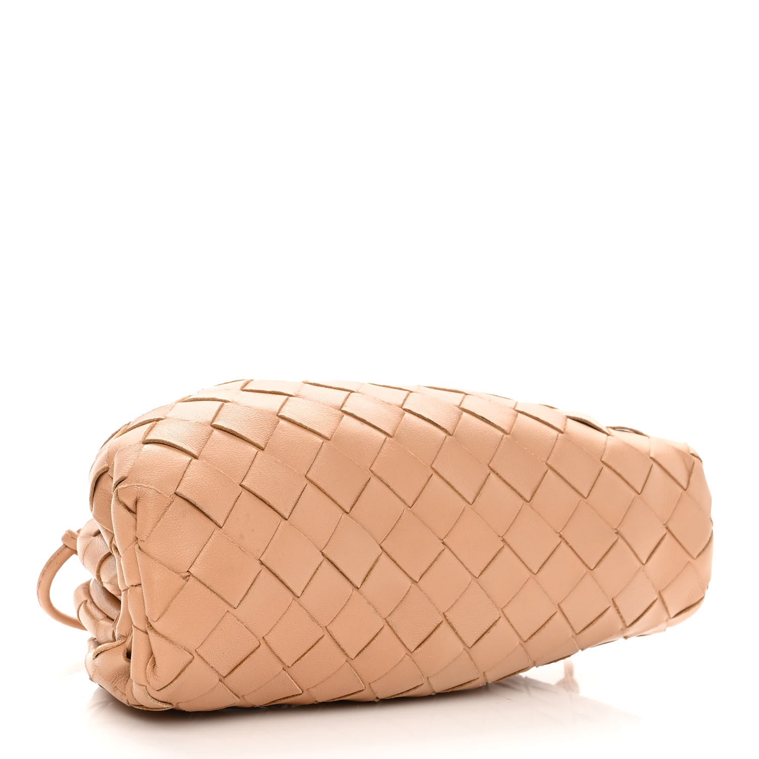 Bottega Veneta Nappa Intrecciato The Mini Pouch Almond 3 of 9