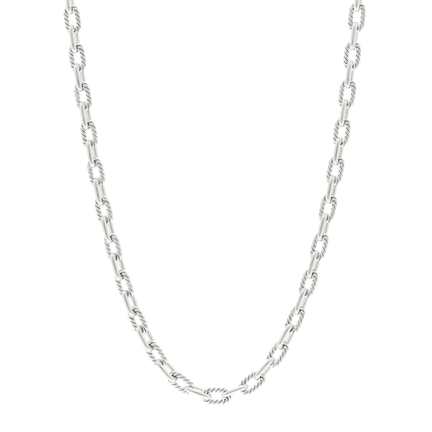 Sterling Silver 5.5mm Madison Chain Necklace
