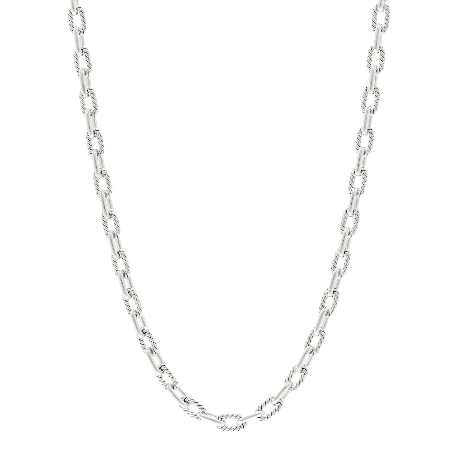 David Yurman Sterling Silver 5.5mm Madison Chain Necklace 1 of 5