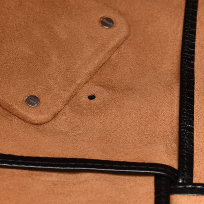 Bottega Veneta Paper Calfskin Maxi Intrecciato Medium Arco Slouch Black 9 of 10