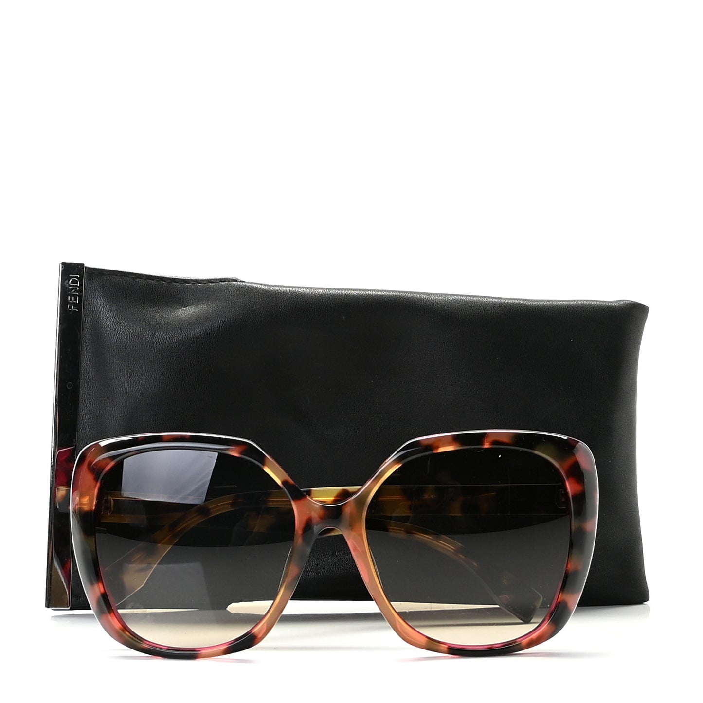 Oversized Sunglasses FF 0107/F/S Havana