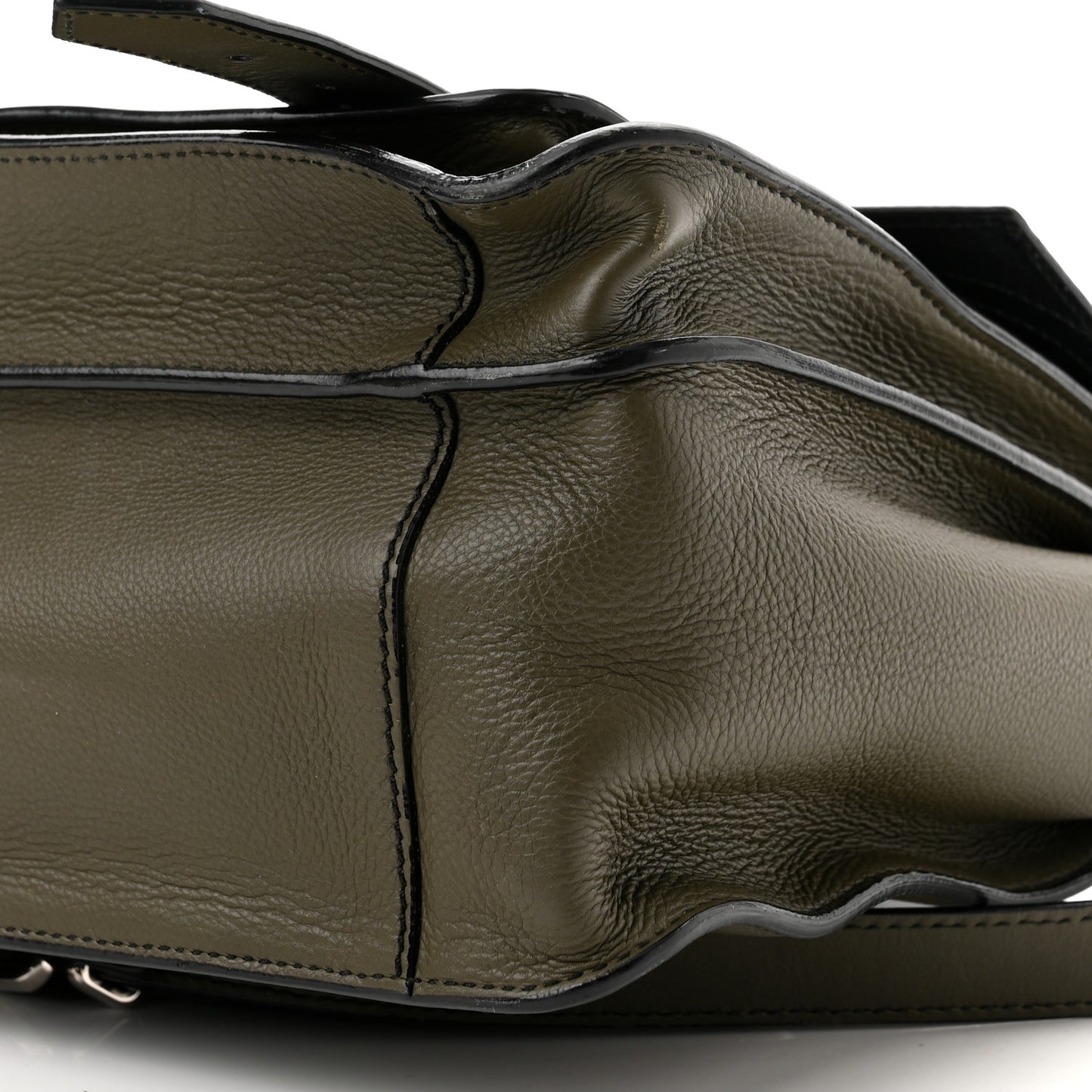 Grained Calfskin Medium PS1 Plus Satchel Cypress