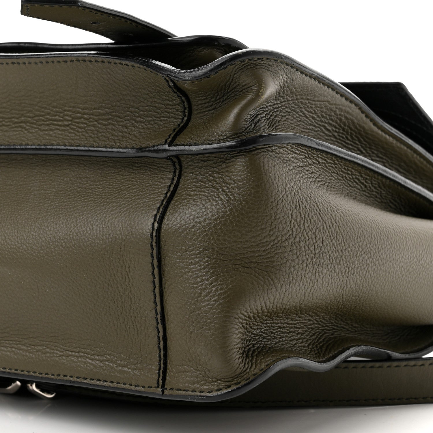 Proenza Schouler Grained Calfskin Medium PS1 Plus Satchel Cypress 10 of 10