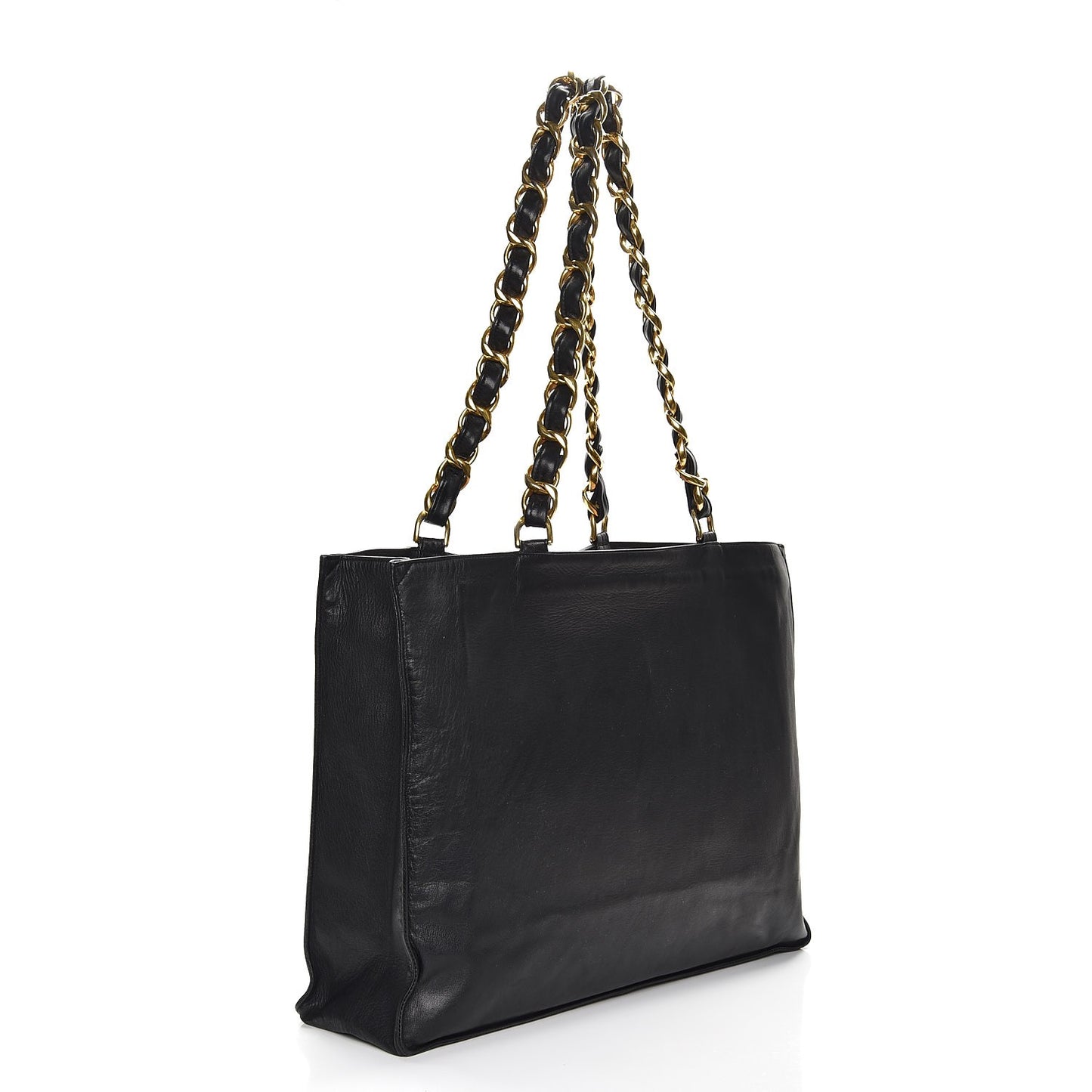 Lambskin CC Tote Black
