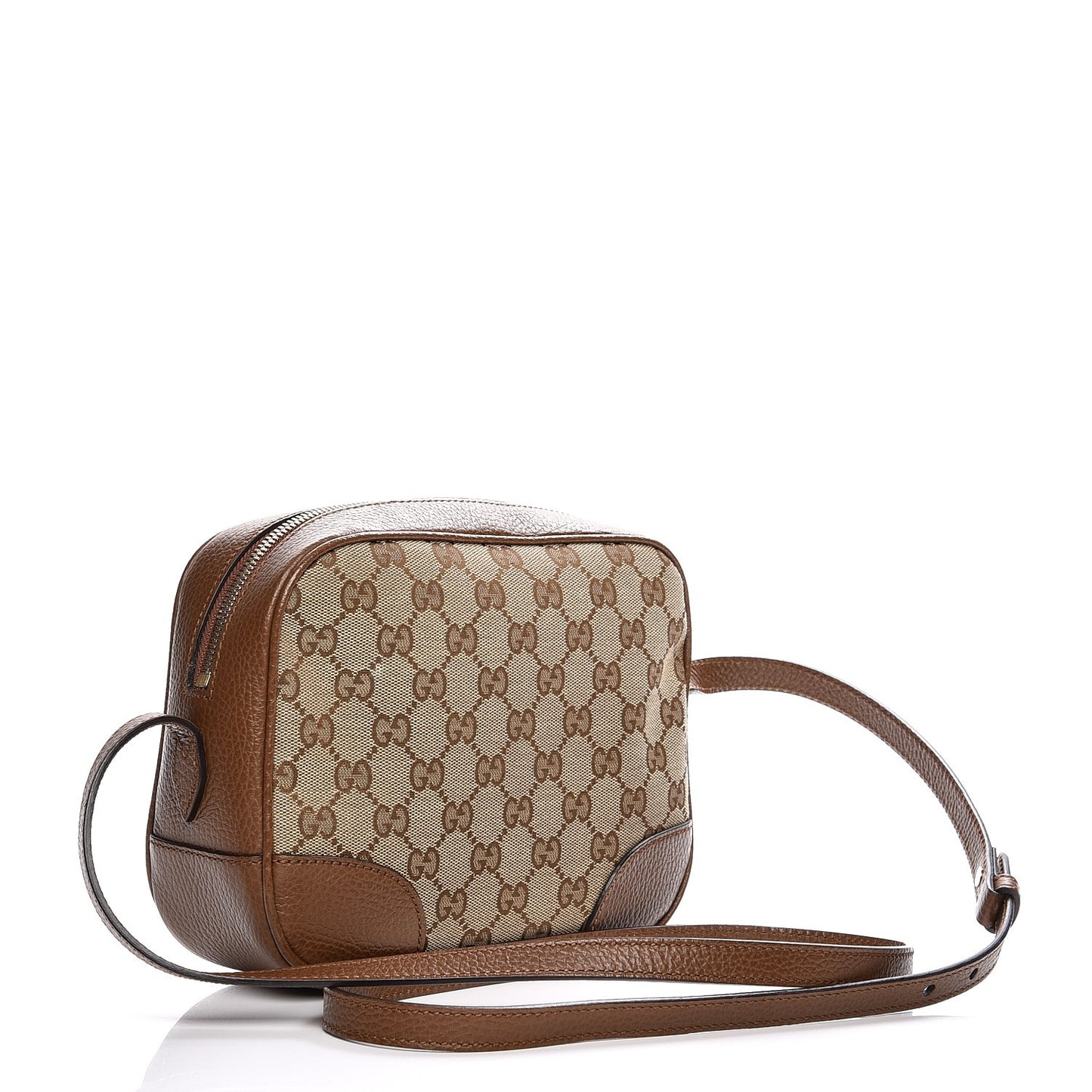 Monogram Mini Bree Messenger Bag Beige Tabacco