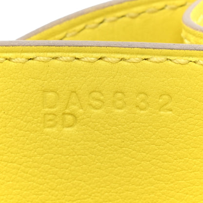 Hermes Swift Constance 18 Lime 8 of 10