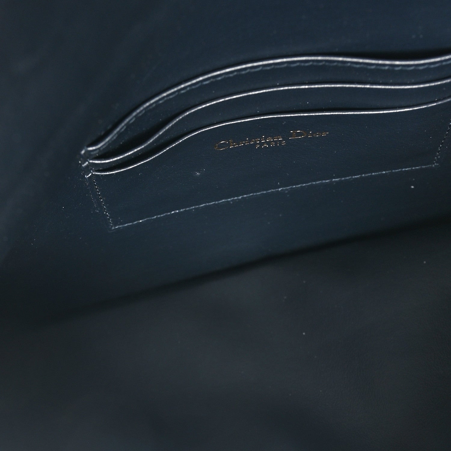 Christian Dior Oblique Jacquard  Saddle Pouch Blue 5 of 9