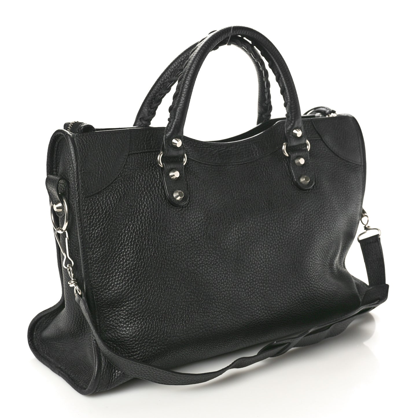 Vibrato Calfskin Classic Silver Hardware City Black