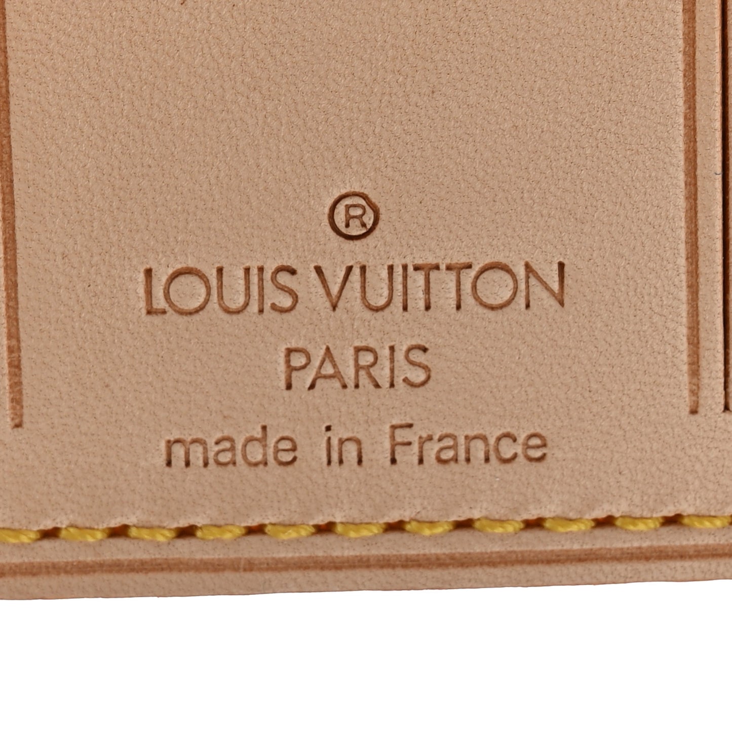 Vachetta Luggage Tag