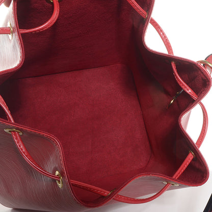 Louis Vuitton Epi Petit Noe Rouge 5 of 7