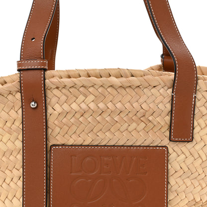 Loewe Raffia Basket Tote Bag Natural Tan 6 of 10