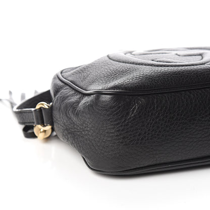 Gucci Pebbled Calfskin Small Soho Disco Bag Black 8 of 11