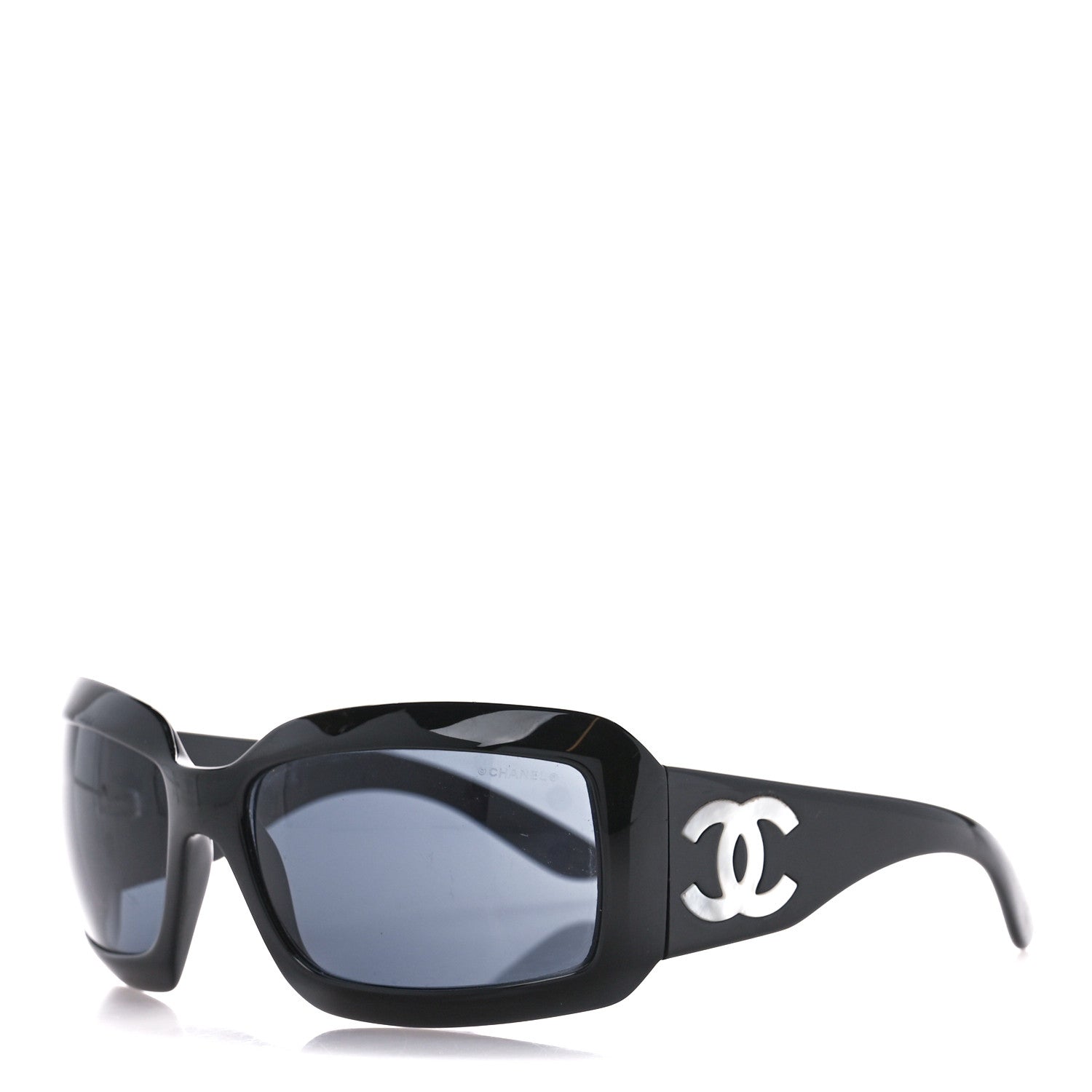 Chanel Mother of Pearl CC Sunglasses 5076-H Black 1 of 10