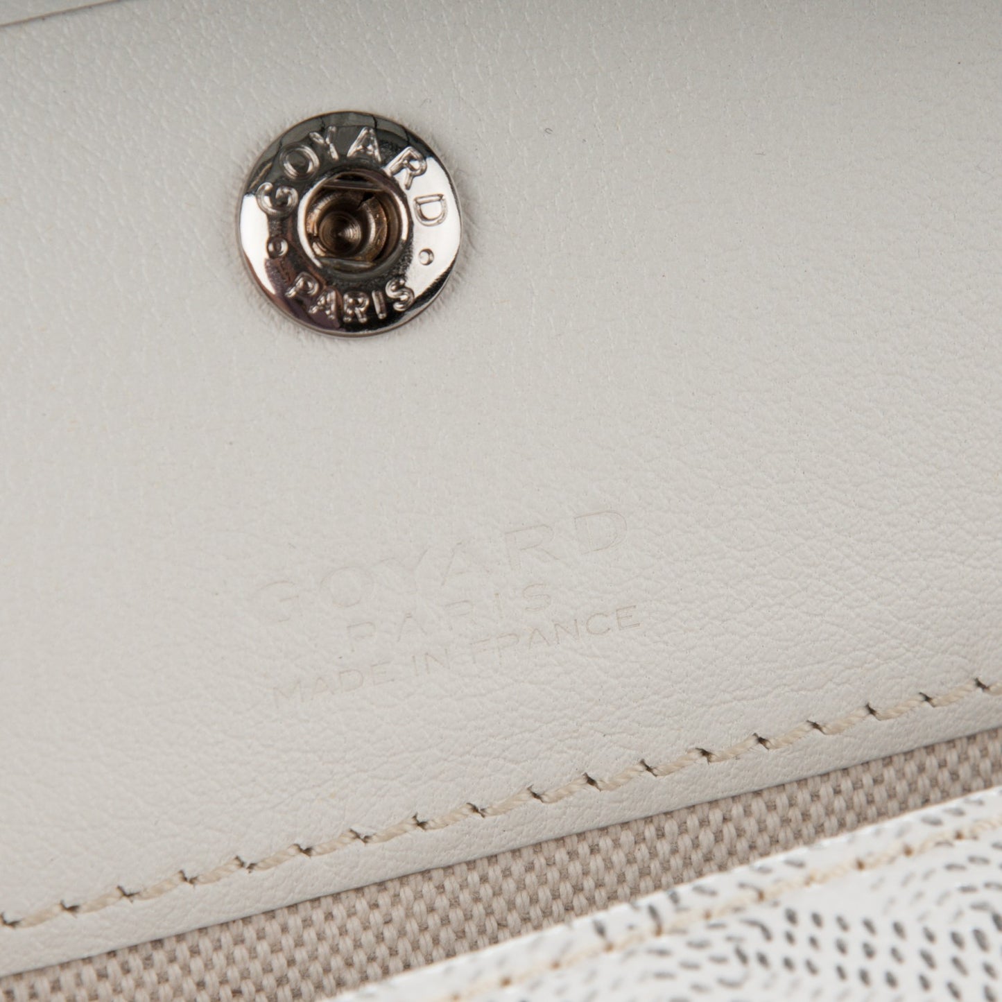 Goyardine Saint Louis GM White