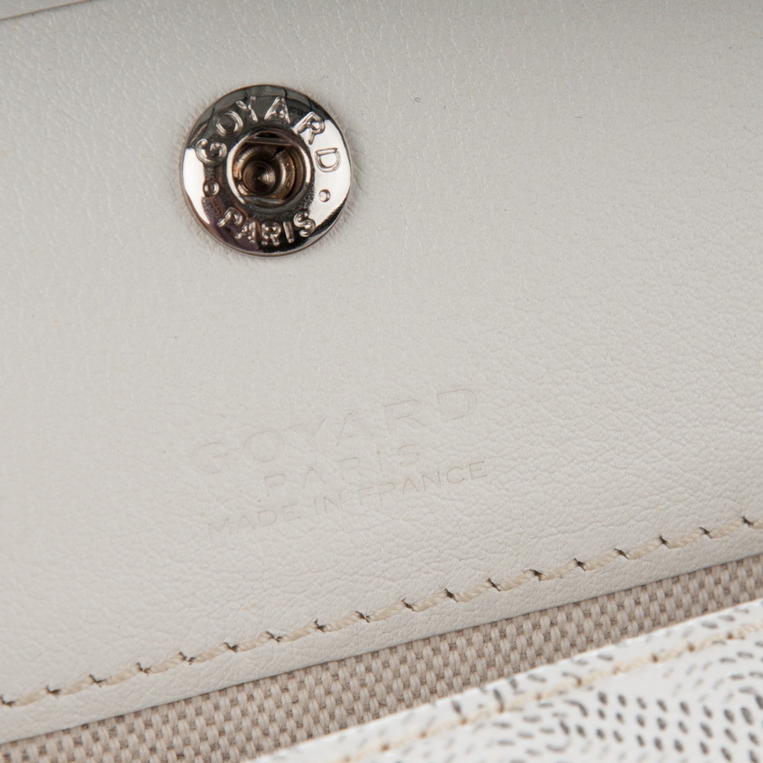 Goyard Goyardine Saint Louis GM White 7 of 7