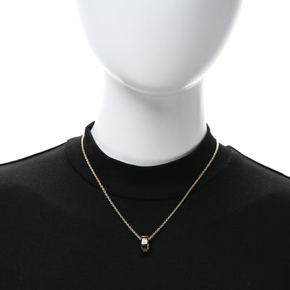 Bulgari 18K Rose Gold Diamond Black Onyx Serpenti Viper Pendant Necklace 2 of 4