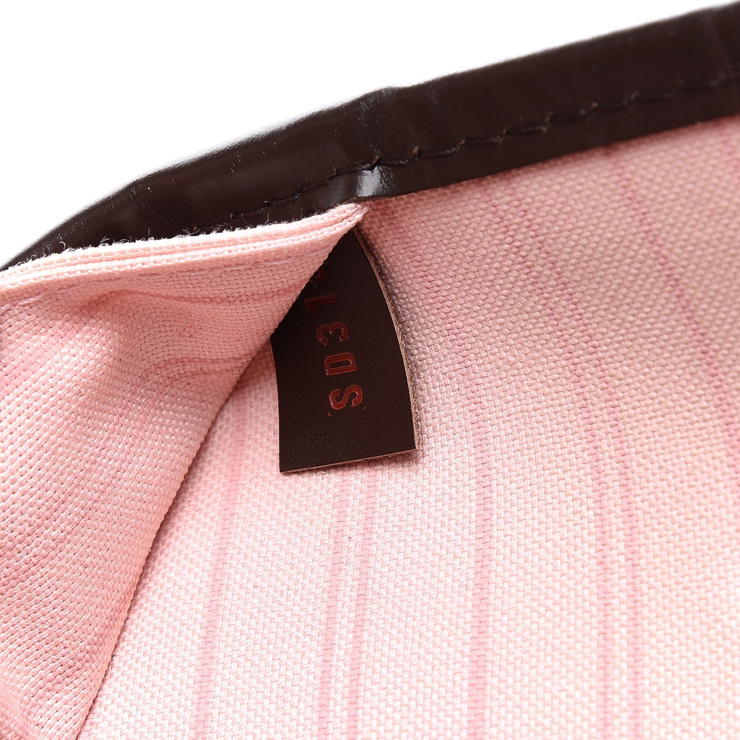 Damier Ebene Neo Neverfull MM Rose Ballerine