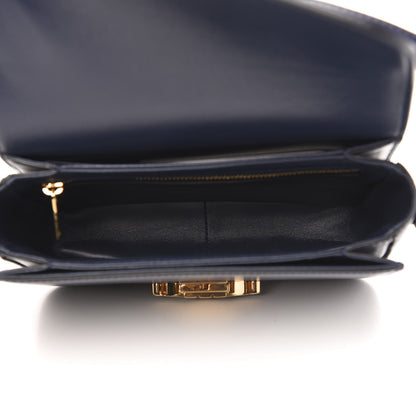 Celine Shiny Calfskin Teen Triomphe Dark Blue 5 of 8