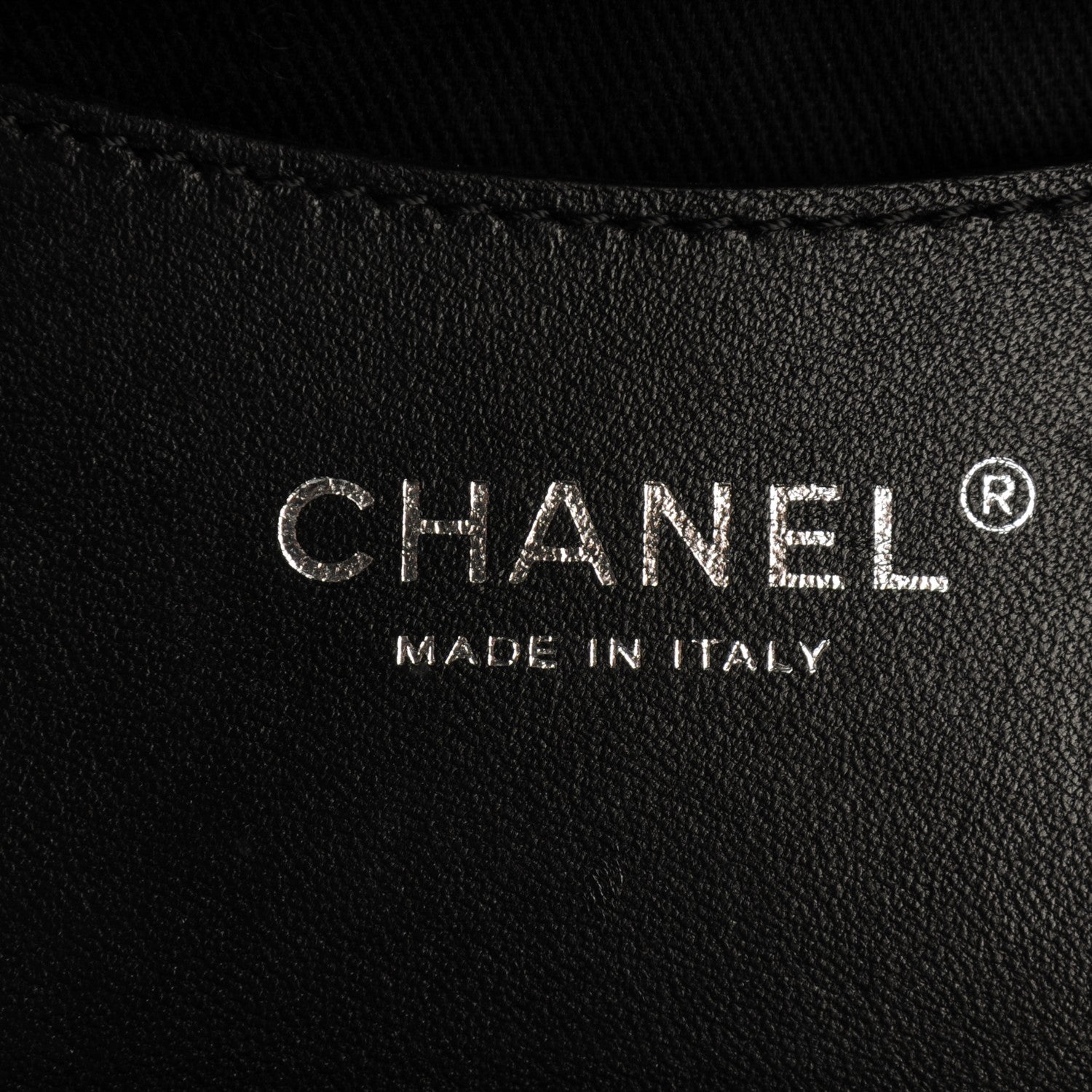 Chanel Glazed Calfskin Quilted Medium Just Mademoiselle Black 6 of 7