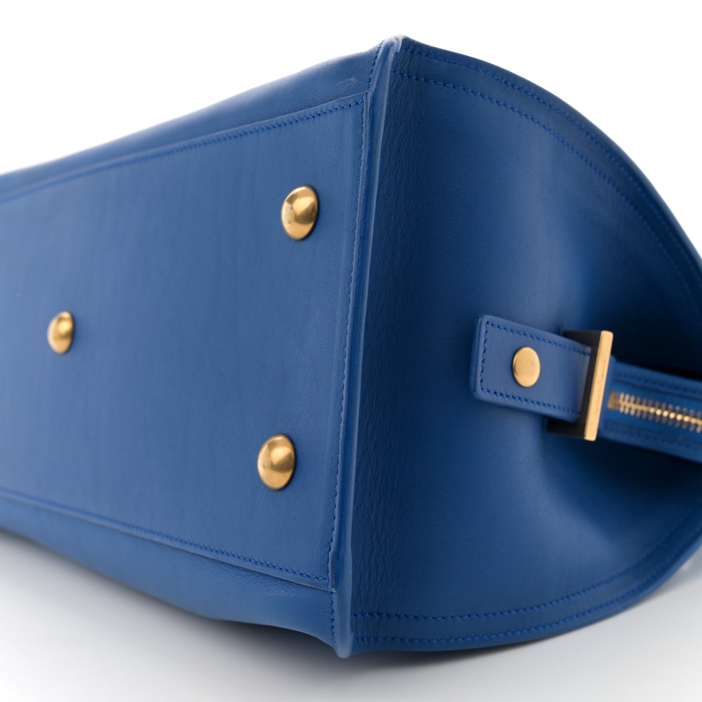 Calfskin Small Classic Y Cabas Royal Blue