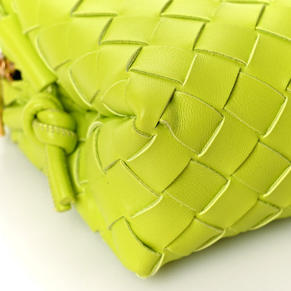 Bottega Veneta Nappa Intrecciato Mini Loop Camera Bag Acid Kiwi 7 of 8